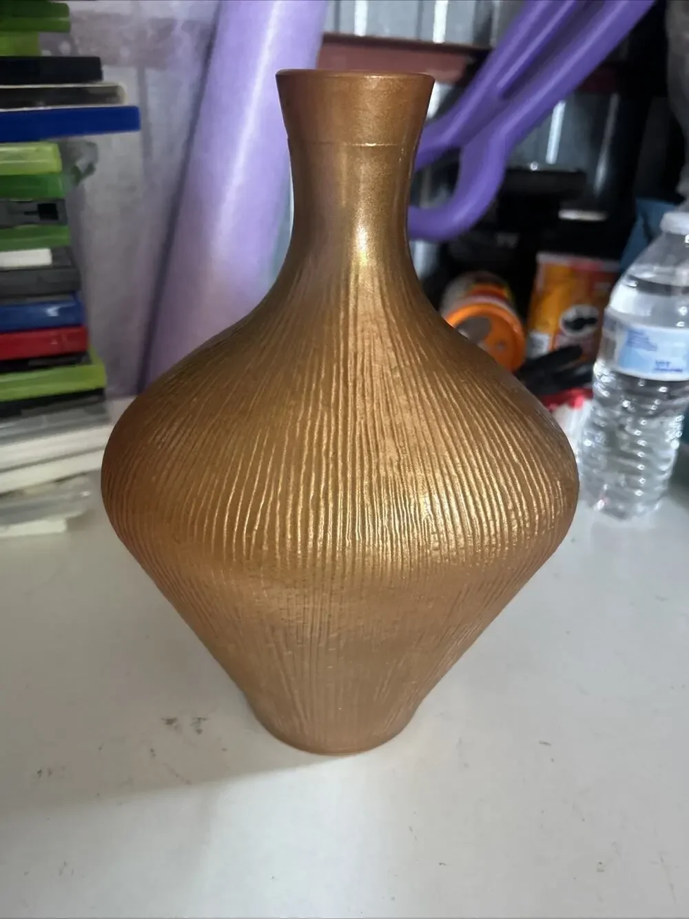 11 Inch Vintage Vase Flowers